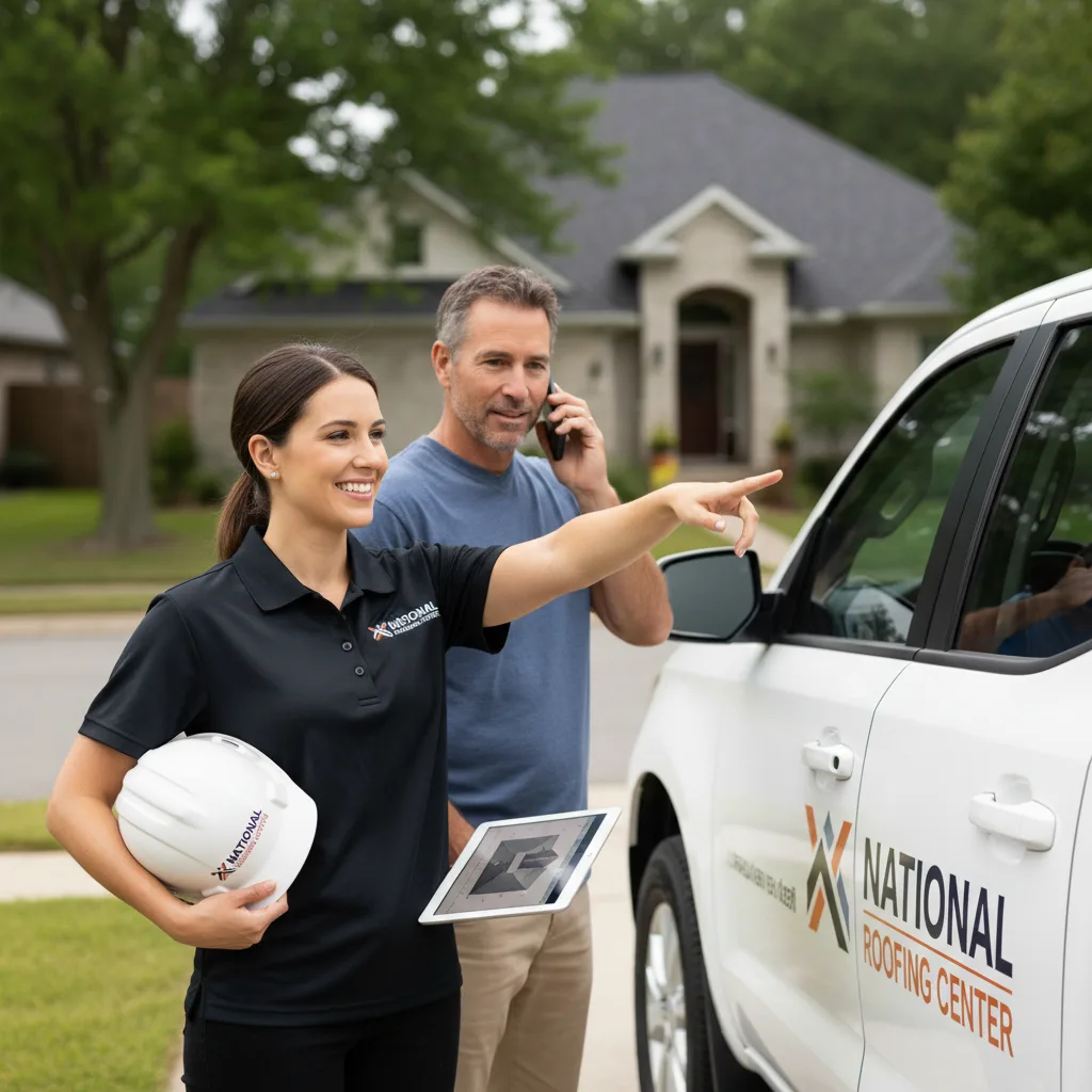 National Roofing Center customer support in Landis
